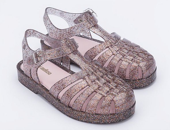 SANDALIA MEL INF GLITTER MI Rosa