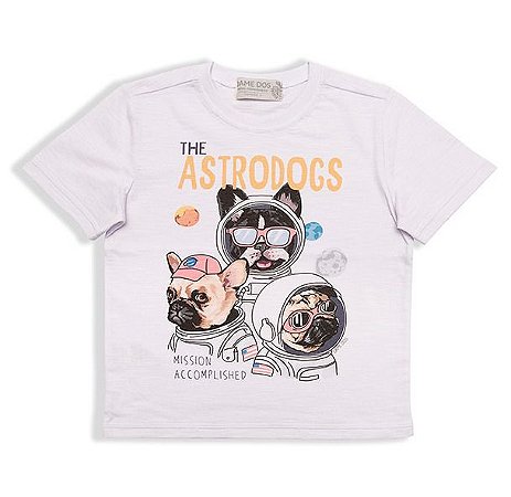 CAMISETA SILK ASTRODOGS BRANCO