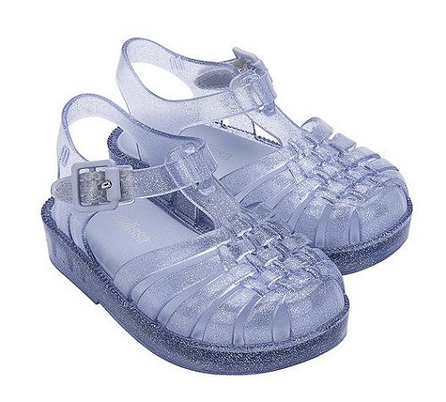 SANDALIA MINI MELISSA POS LILAS GLIT