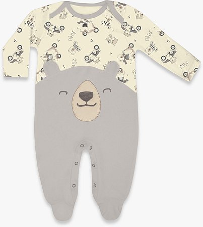 MACACAO LONGO COM PEZINHO / CINZA