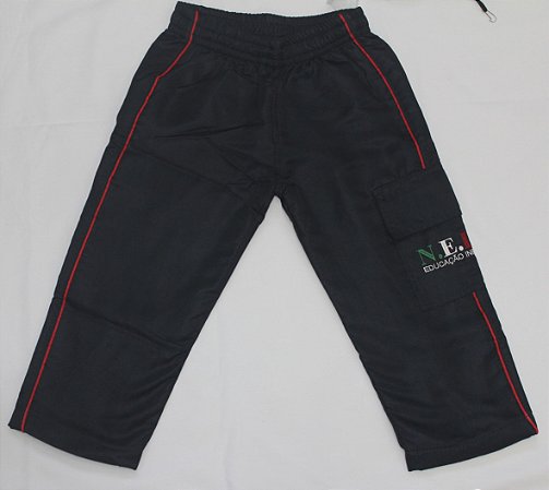 CALÇA MICROTEL FORRADA NEIB INFANTIL AZUL MARINHO