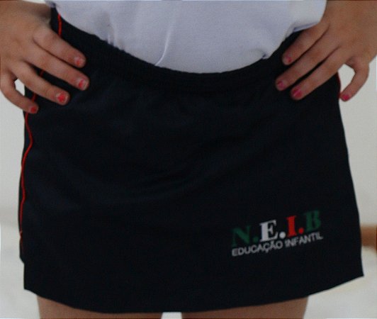 SHORT SAIA NEIB INFANTIL AZUL MARINHO