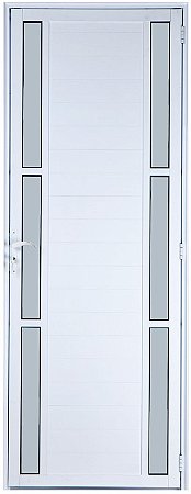 Porta Lambril Visor Duplo Vdr. Boreal Alumínio Branco - Spj Premium