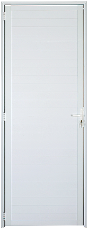 Porta Lambril S/ Vidro Alumínio Branco Req. 5,5 cm - Linha Fortsul - Esquadrisul - Mega Saldão