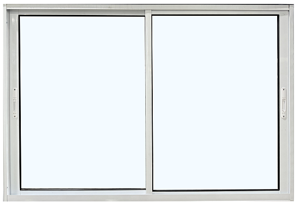 Janela De Correr 2 Folhas Móveis Sem Bandeira Sem Grade Alumínio Branco - Cmc Esquadrias Harmony