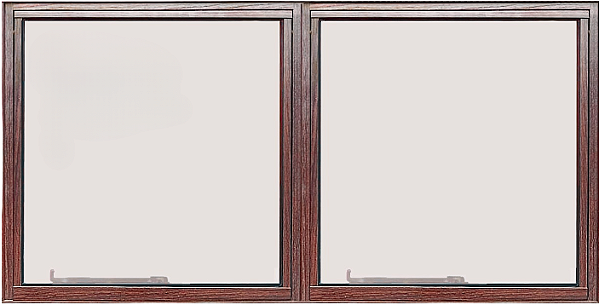 Janela Maxim-Ar 2 Sec. Vdr. Mini Boreal Alumínio Amadeirado - Esap Linha 16