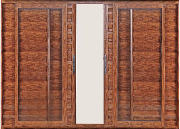 Janela De Veneziana 6 Fls Sem Grade Alumínio Amadeirado - Esap Sublime