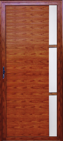 Porta Lambril 1 Visor Lateral Vdr. Boreal Alumínio Amadeirado - Esap Linha 25