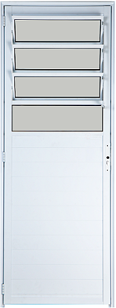 Porta Lambril Basculante Vdr. Boreal Alumínio Branco - Spj Premium - Saldão