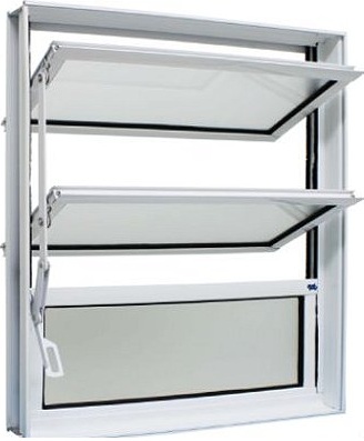 Basculante Em Alumínio Branco 1 Secão Vdr Mini Boreal - Jap Caribe Max Saldão