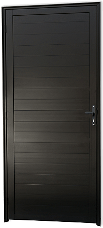 Porta Lambril Sem Vidro Alumínio Preto - Spj Premium - Saldão