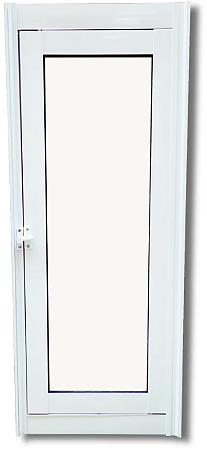 Janela Capelinha Vdr. Liso Incolor Alumínio Branco - Spj Linha 25