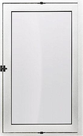 Janela Capelinha Vdr. Mini Boreal Alumínio Branco - Linha Maxx - Esal