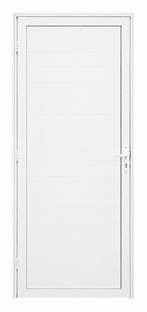 Porta Lambril Sem Vidro Alumínio Branco - Spj Premium