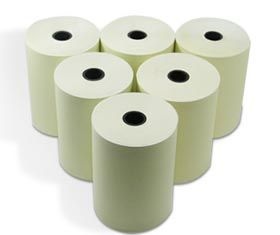 Bobina térmica para relógio de ponto caixa c/ 28 unidades (57 mm X 80 mts)