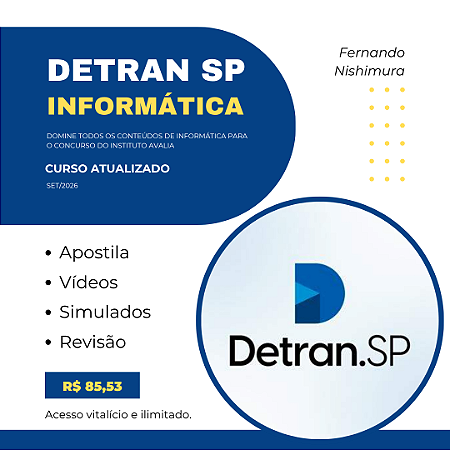 DETRAN SP Agente Estadual de Trânsito