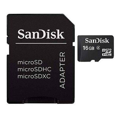Cartão de Memória Micro SD 16GB Sandisk