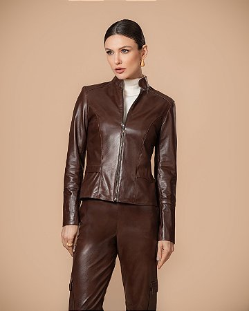 Jaqueta de couro Spencer