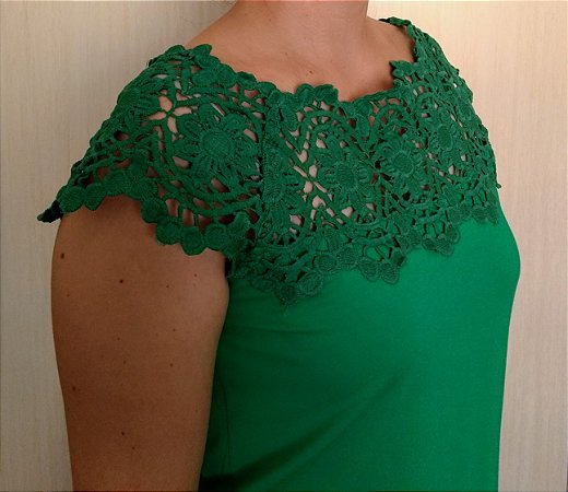 modelos de blusas verdes