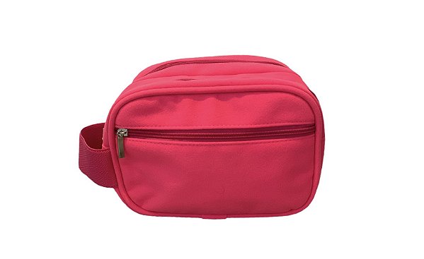 Necessaire mini dupla pink alça Pink