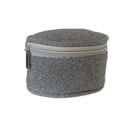 Porta fios prata brilho
