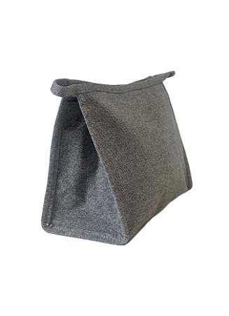 Necessaire Trancoso prata brilho