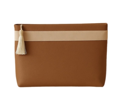 Necessaire Bahia caramelo