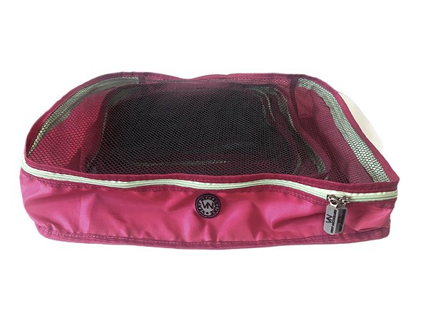 Kit nylon pink com verde água