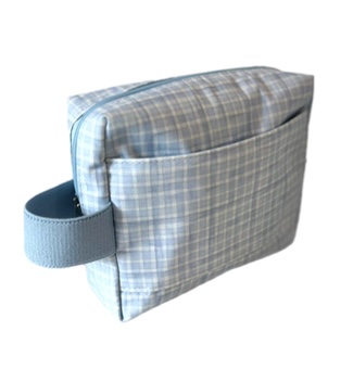 Necessaire Rafa xadrez azul