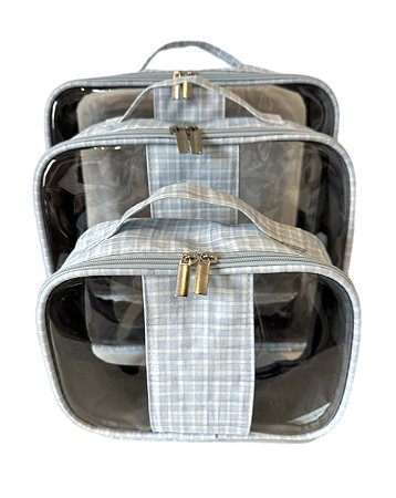 Kit Daslu Liz xadrez azul