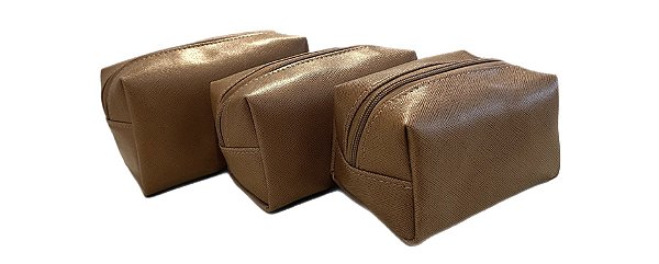 Trio quadradinhas caramelo