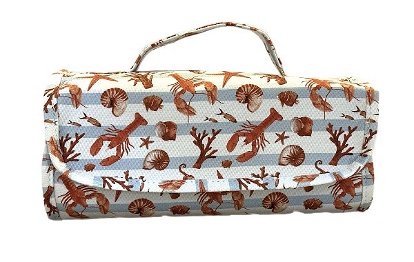 Necessaire Patsy fundo do mar