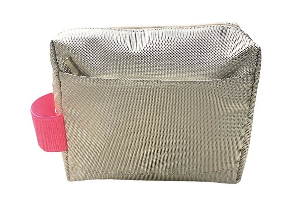 Necessaire Rafa Ouro alça pink