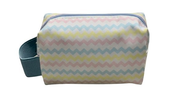 Necessaire Quadradinha Chevron