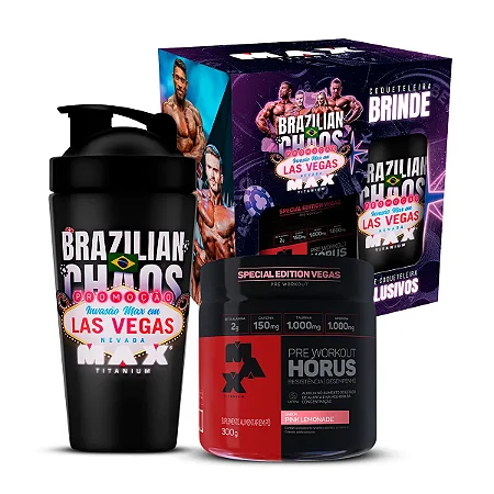 Promopack Max Titanium Invasão Las Vegas