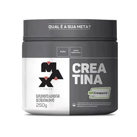 Creatina Creapure Max Titanium 250g