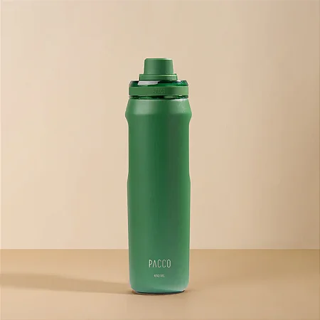 GARRAFA TÉRMICA PACCO VYTA VERDE MILITAR 650ML
