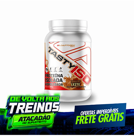 TASTY ISO DOCE DE LEITE POTE 900G