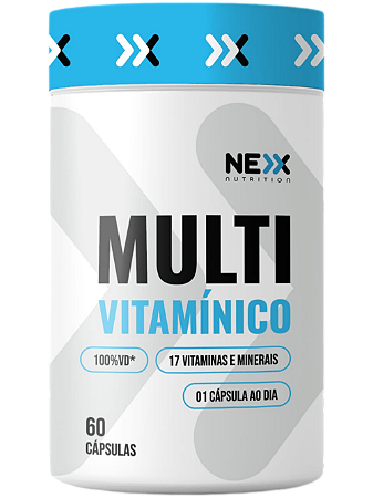 MULTIVITAMINICO NEX NUTRITION 60 CAPS