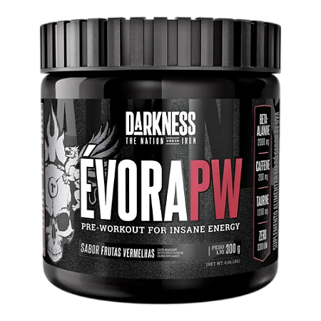 EVORA DARKNESS FRUTAS VERMELHAS 300G