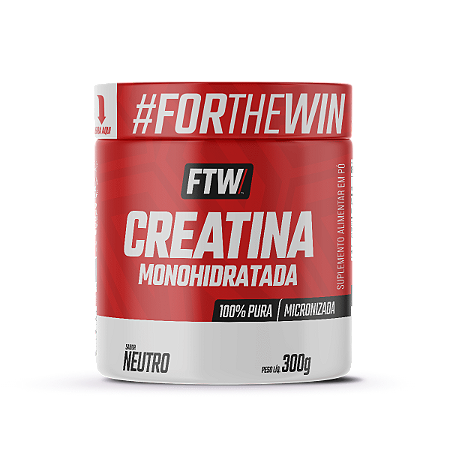 CREATINA MONOHIDRATADA FTW 300G