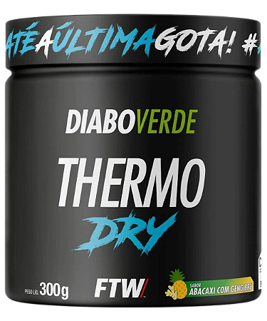 THERMO DRY FTW DIABO VERDE ABACAXI COM GENGIBRE 300G