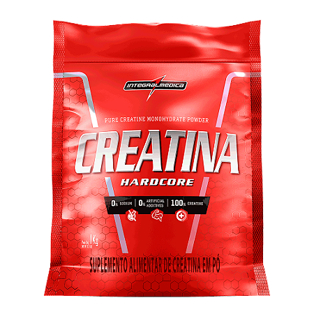 REFIL CREATINA INTEGRALMEDICA HARDCORE 1KG