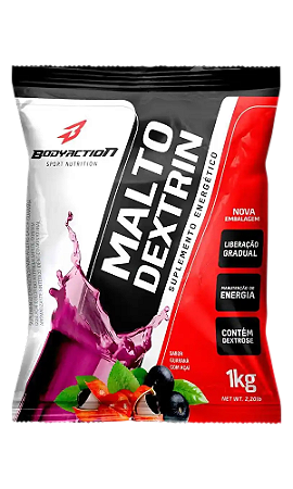 MALTO DEXTRIN BODYACTION GUARANA/ACAI PC 1KG
