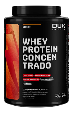 WHEY DUX CONCENTRADO 900G