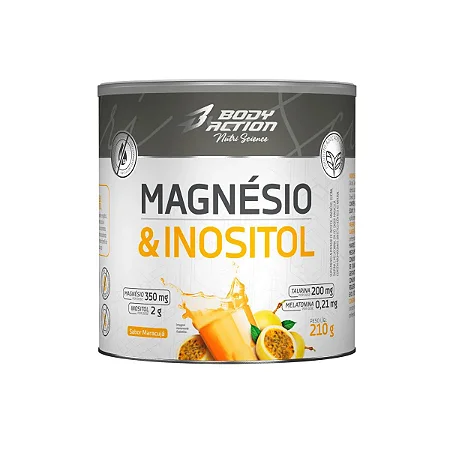 MAGNESIO & INOSITOL BODYACTION MARACUJA 210G