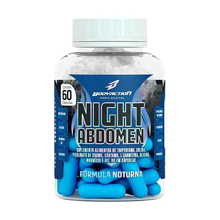 KIT ABDOMEN DIA/NOITE BODYACTION 60+60 CAPS