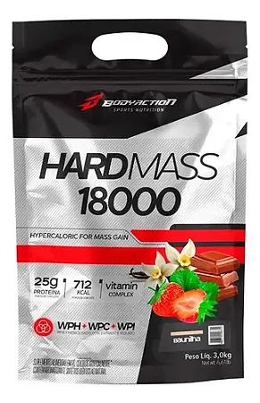 HARDMASS 1800 BODYACTION MORANGO PC 3KG