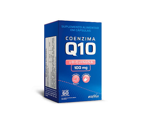 COENZIMA Q10 ECOFITUS 100MG 60 CAPS