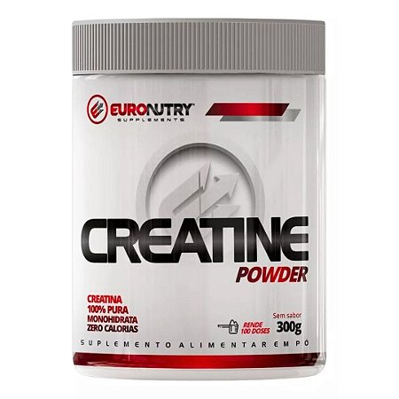 CREATINE 100% PURE EURONUTRY POWDER 300G